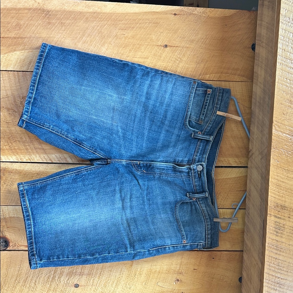 Levi's Classic Blue Denim Shorts